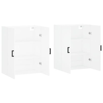 Armarios De Pared 2 Unidades Blanco 69,5x34x90 Cm_3