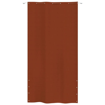 Vidaxl Toldo Pantalla Para Balcón De Tela Oxford Terracota 140x240 Cm_1