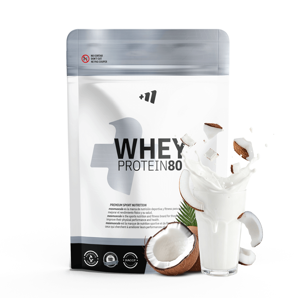 Whey Protein80 - 500g - Coco - Aumenta La Masa Muscular - Masmusculo_0