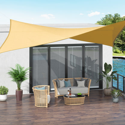 Outsunny - Toldo Vela Rectangular (varios Tamaños Y Colores)_1