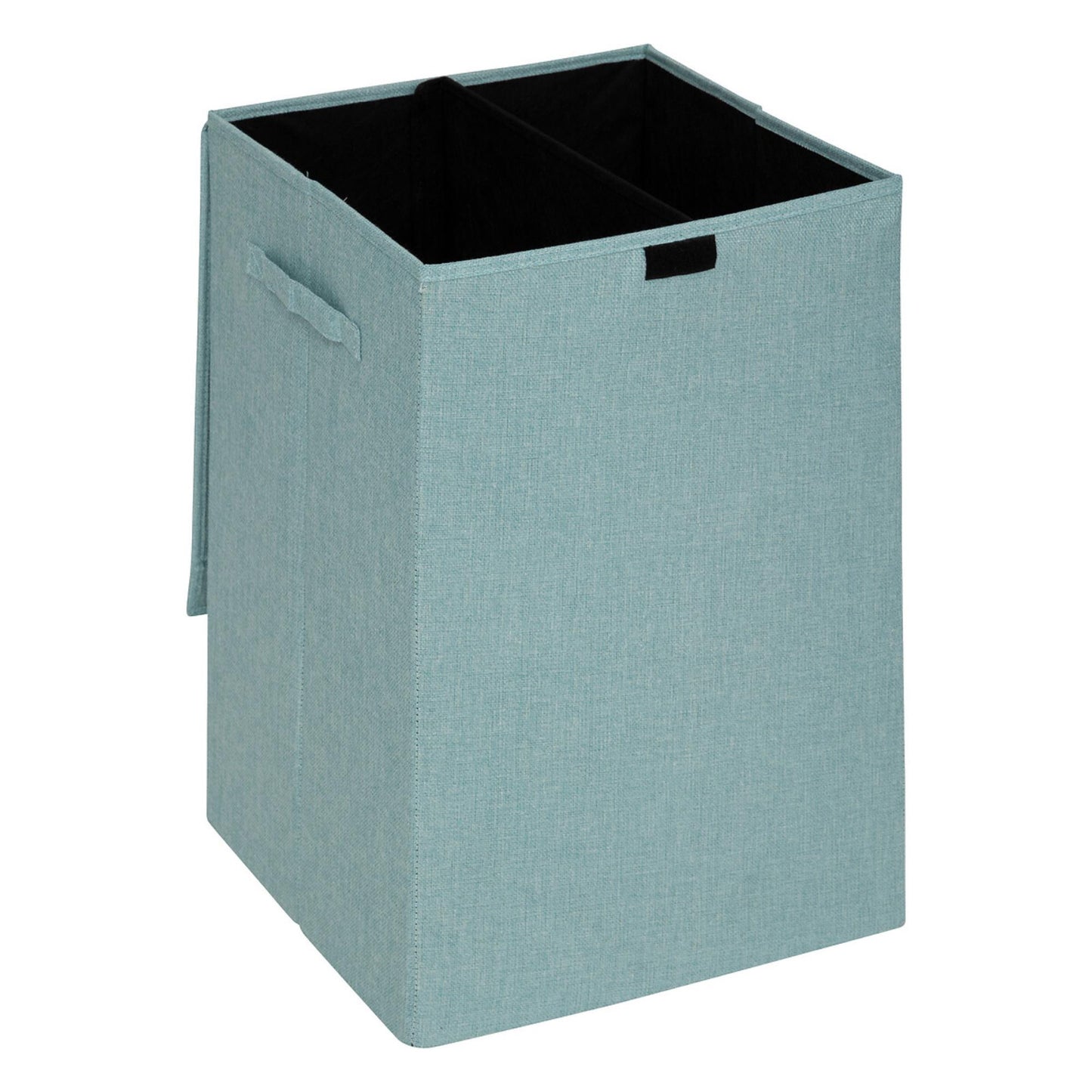 Cesta De Ropa Colors 74l Mdf Y Poliéster Azul Ártico_1