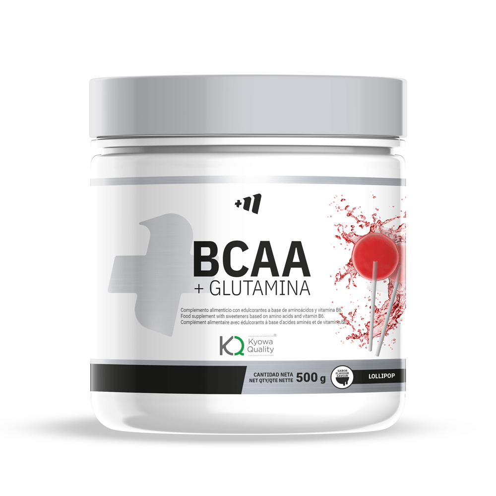 Bcaa + Glutamina Kyowa® - 500g - Lollipop - Mejora La Resistencia - Masmusculo_0