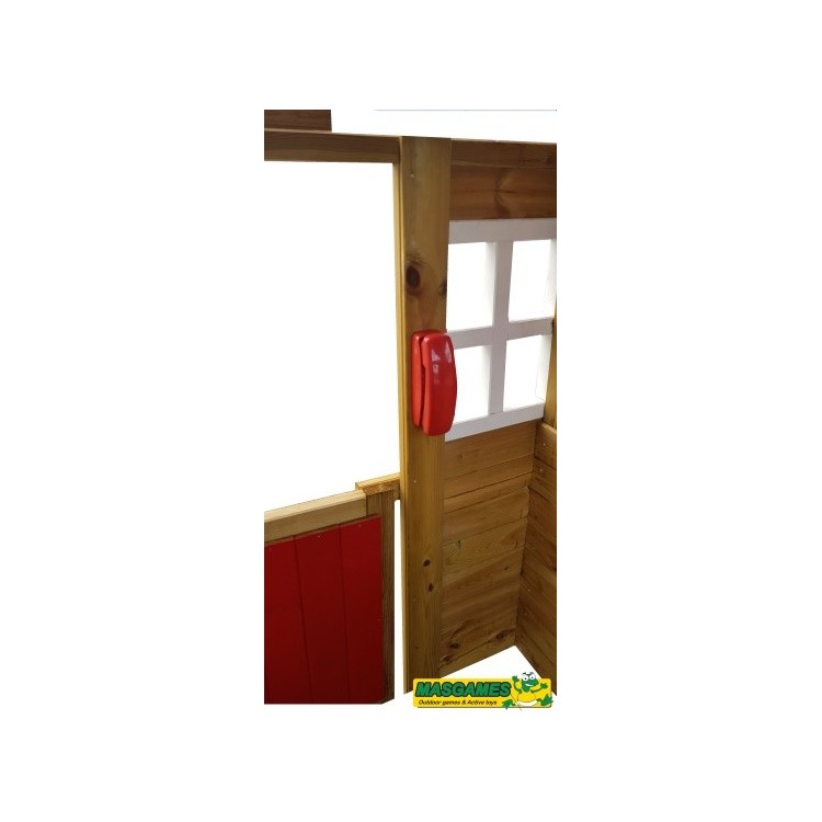 Casita De Madera Masgames Fresita Deluxe Xl._4