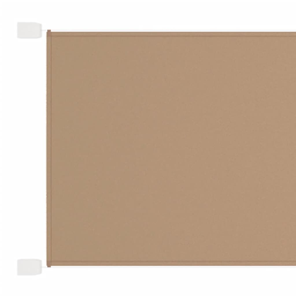 Vidaxl Toldo Vertical Tela Oxford Gris Taupé 140x360 Cm_0