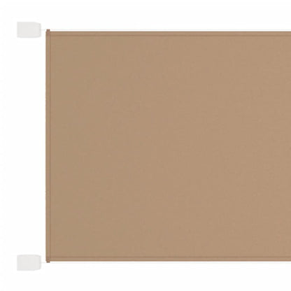 Vidaxl Toldo Vertical Tela Oxford Gris Taupé 140x360 Cm_0