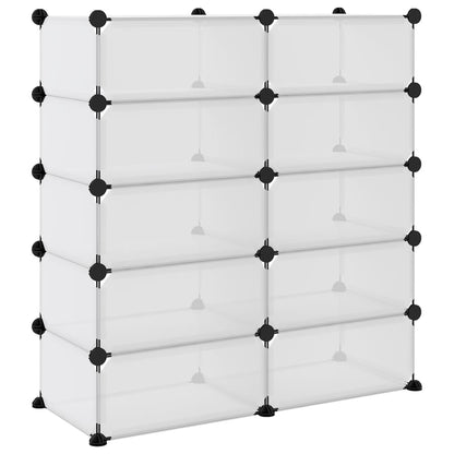 Zapatero Pp Transparente 84x32x88,5 Cm / Vetonek_4