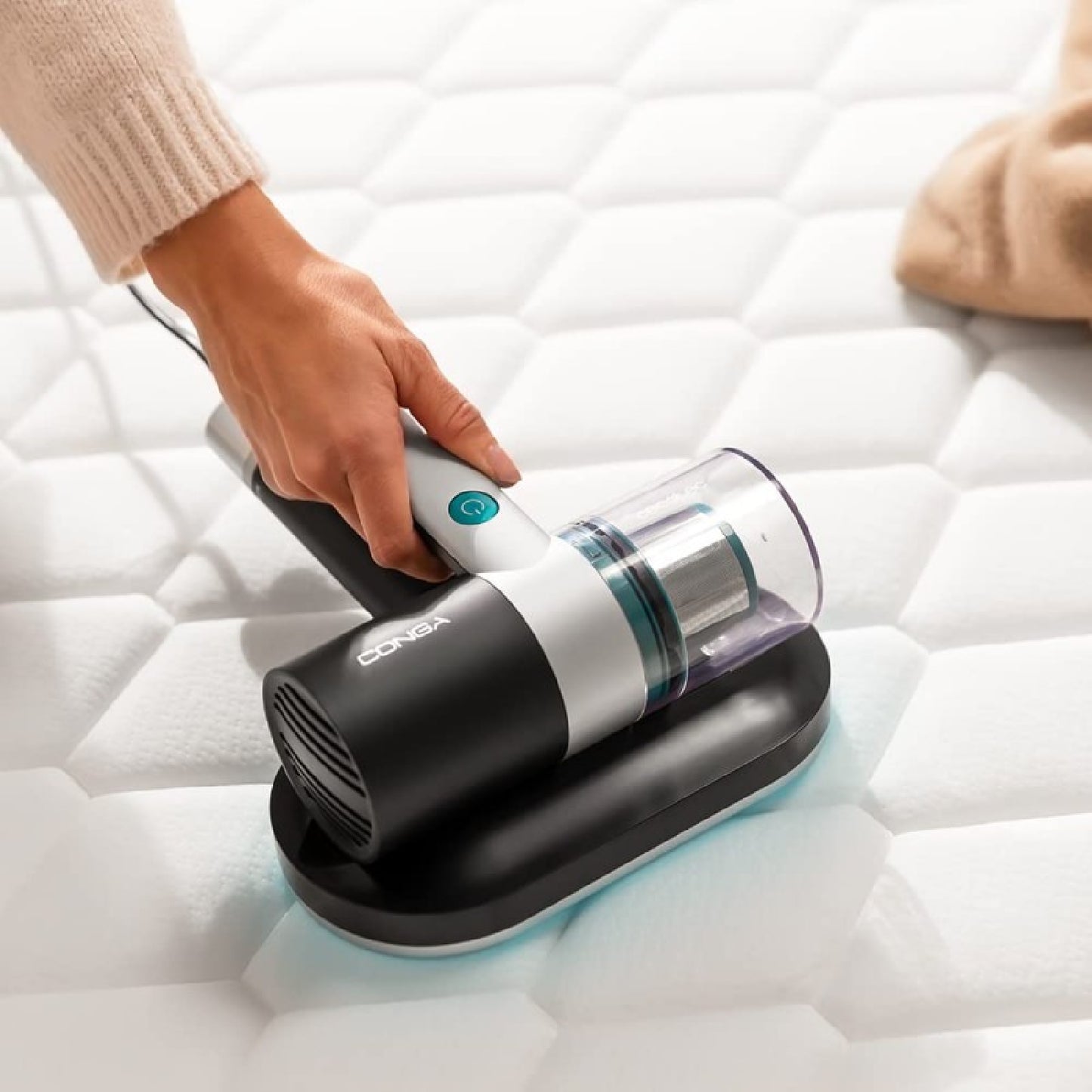 Cecotec Aspirador De Colchones Y Tapicerías Conga Rockstar 3000 Mattress. 300 W 10 Kpa Luz Ultravioleta Uv-c Tecnología_2