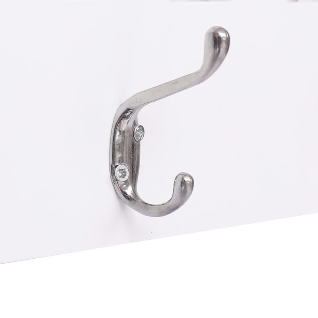 Perchero De Pared Welcome Blanco 74x29,5 Cm_3