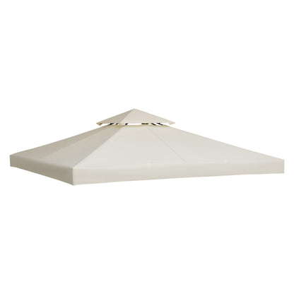 Outsunny Techo De Reemplazo 3x3m Para Estructura De Carpa Cenador_0