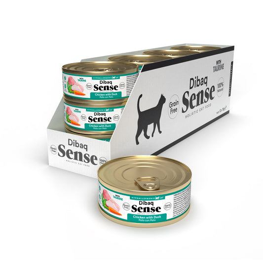 Dibaq Sense Cat Pollo Y Pato Con Zanahorias (70 G X 12 Uds)_0