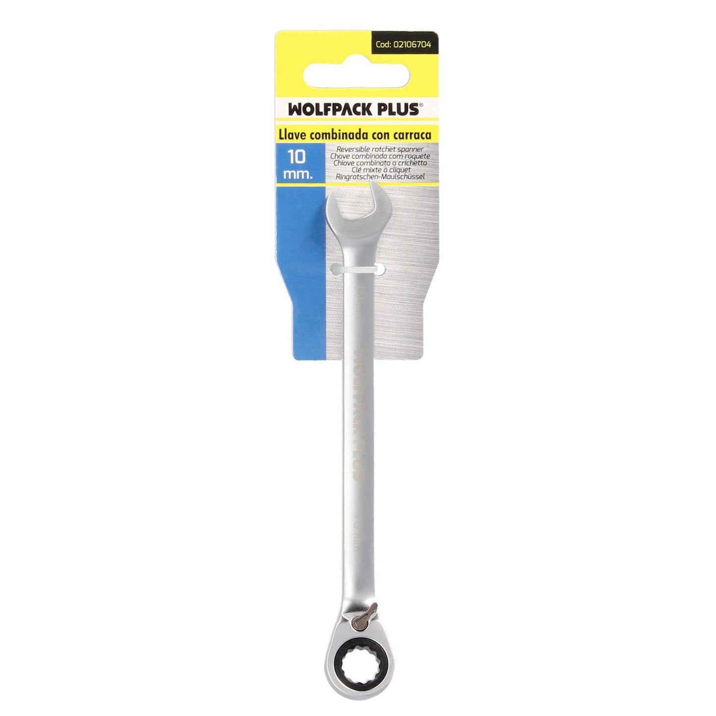 Llave Combinada Con Carraca 10 Mm. Din 3113