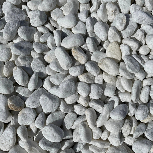 Canto Rodado Blanco Macael / Big Bag 1.000 Kg. / 12-24 Mm_0