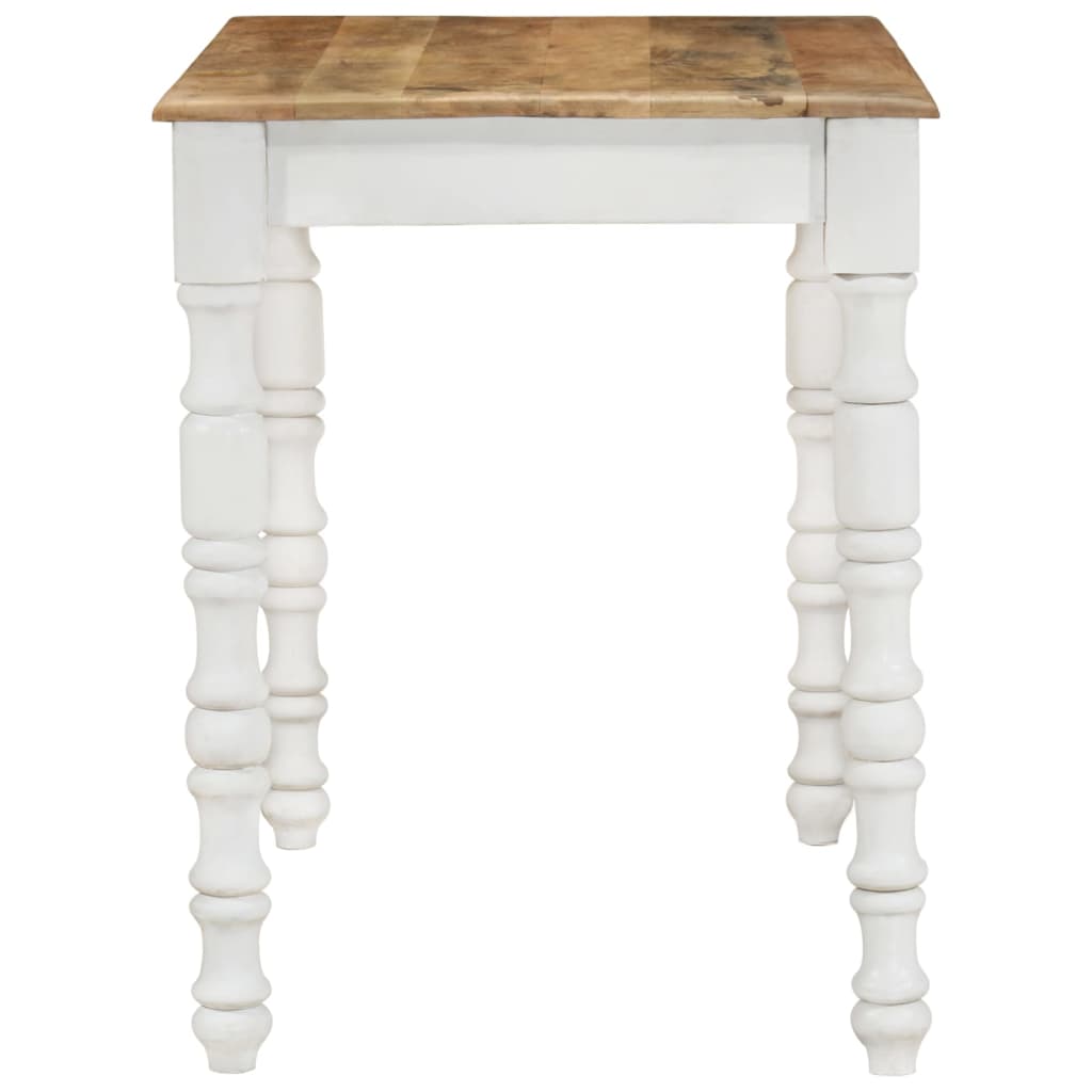 Mesa De Comedor Madera Maciza De Mango 110x60x76 Cm_1