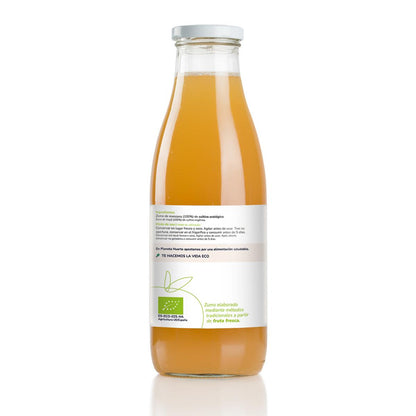 Pack 6x Zumo de Manzana 100% fruta exprimida Eco Planeta Huerto 750ml