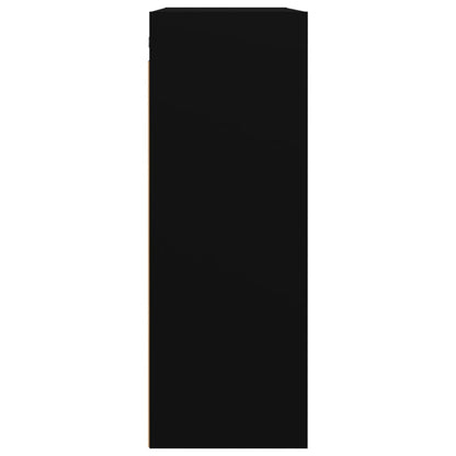 Armario Colgante De Pared Negro 69,5x32,5x90 Cm / Vetonek_2