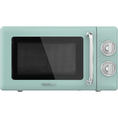Microondas Mecánico Con Grill De 20 L Proclean 3110 Retro Green. 700 W En 6 Niveles, Temporizador Hasta 30 Minutos, Modo Descongelación, Diseño Vint_0