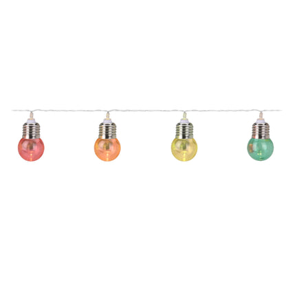 Well Home Luces De Fiesta - Cadena De 30 Bombillas En Forma De Bola_0