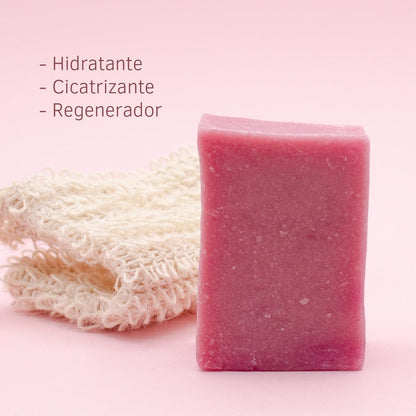 Jabón Natural Rosa Mosqueta Labnatur 100 g | Regenerador | Antiedad | Piel Nutritiva_4