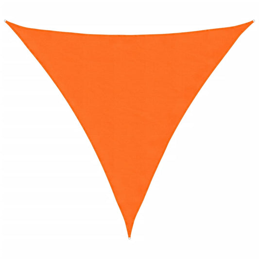 Toldo De Vela Triangular Tela Oxford Naranja 6x6x6 M_0