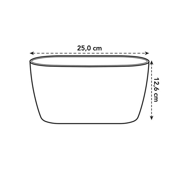 Macetero doble orquídeas Brussels orchid duo Elho blanco