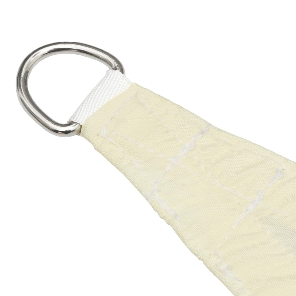Vidaxl Toldo De Vela Trapezoidal De Tela Oxford Color Crema 3/4x3 M_3