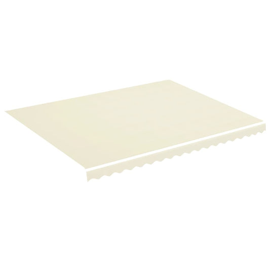 Tela De Repuesto Para Toldo Crema 4,5x3,5 M Poliéster_0