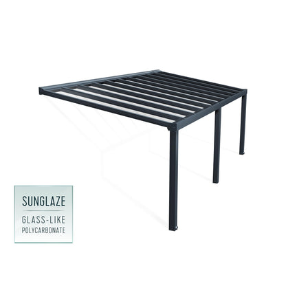 Pérgola adosada Stockholm 342x740 cm