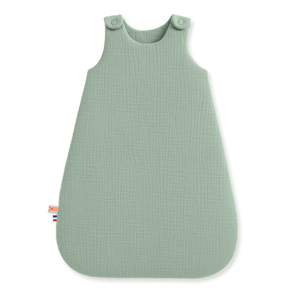 Saco De Dormir De Invierno De Algodón Orgánico Verde_0