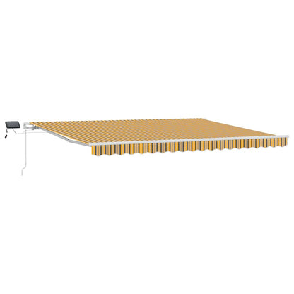 Toldo Retráctil Multicolor 450 X 300 Cm Tela Y Aluminio_0