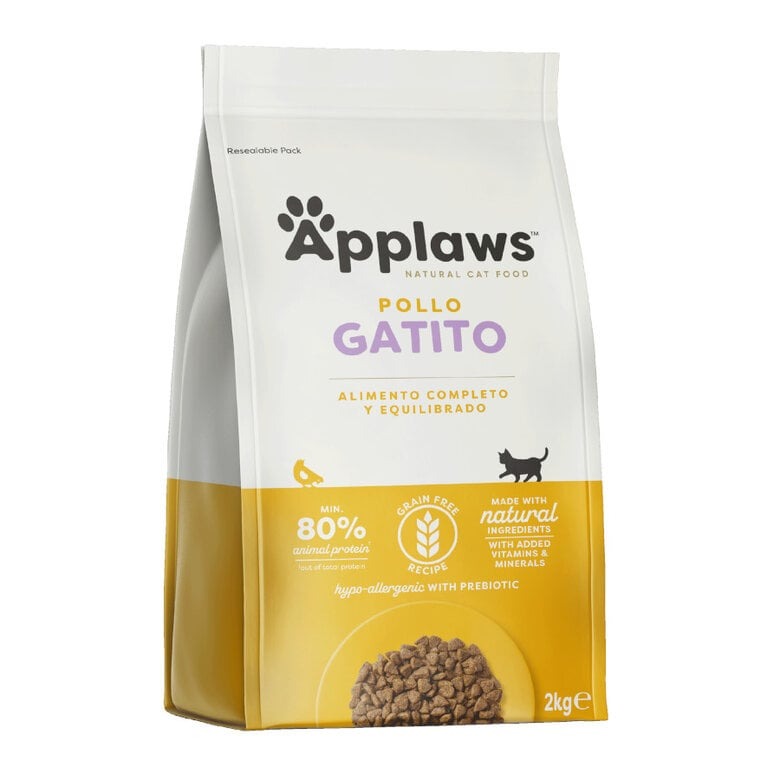 Applaws Cat Dry Kitten Pollo 400 g Pienso natural para gatitos grain free