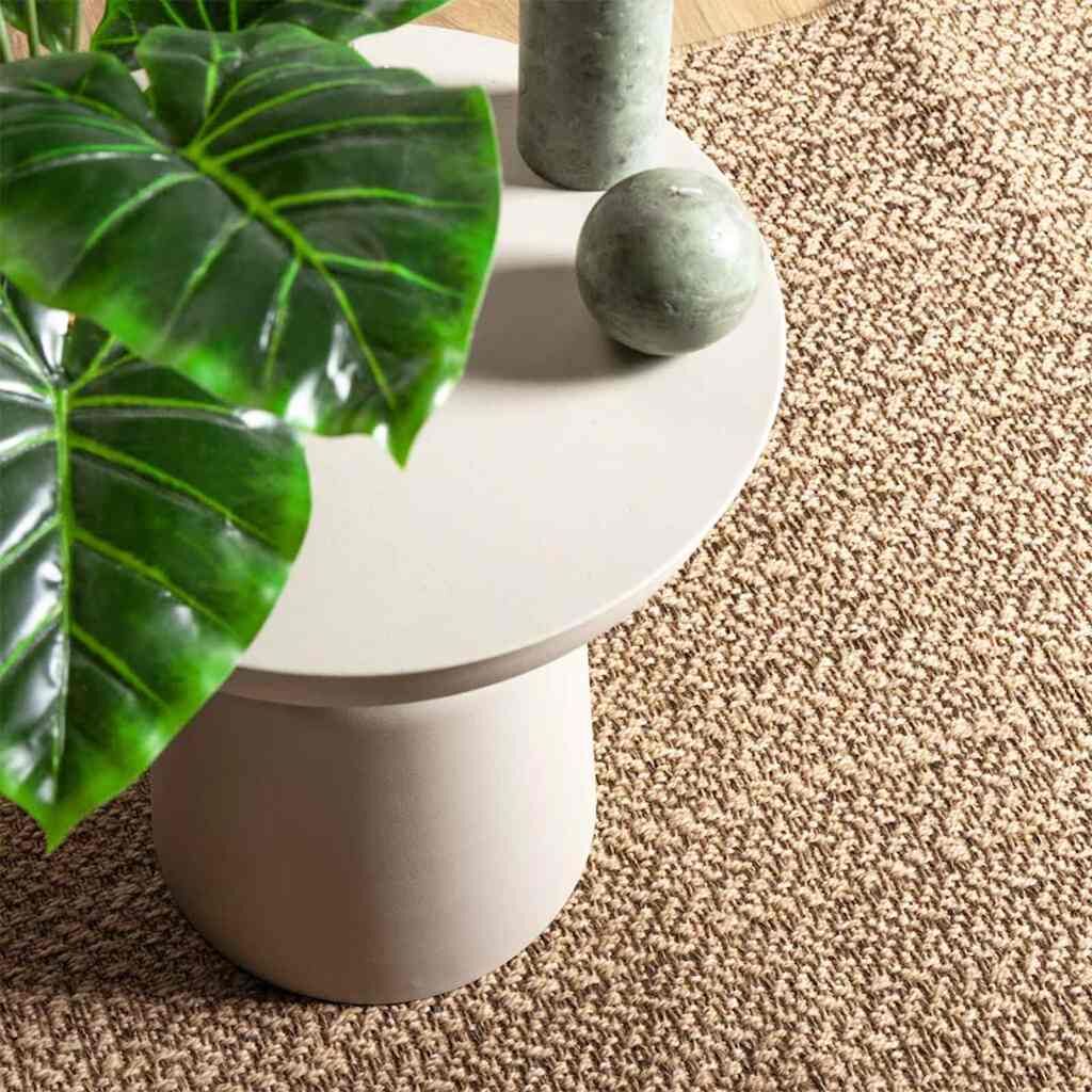 Vidaxl Alfombra Zizur Aspecto Yute Interior/exterior Beige 140x200 Cm_1