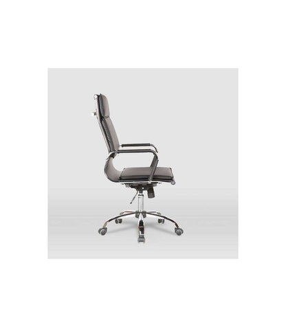 Silla De Oficina Jana En Negro. Alto: 106-114. Ancho: 55. Fondo: 65._4