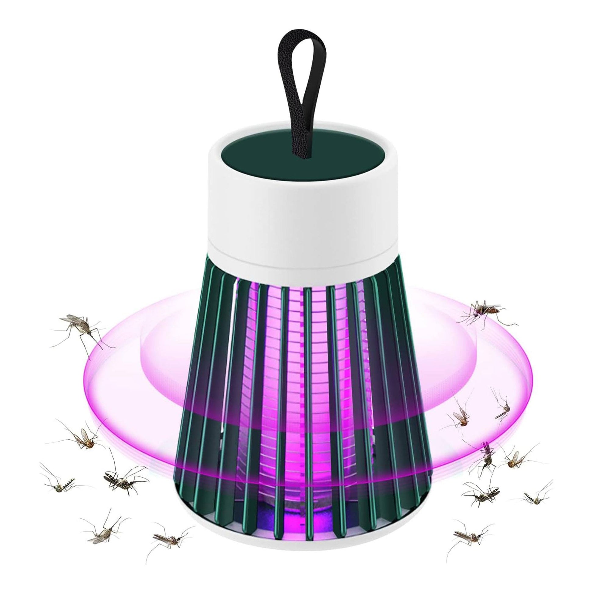 Well Home Lámpara Mata Mosquitos En Abs Ø9x16,2cm