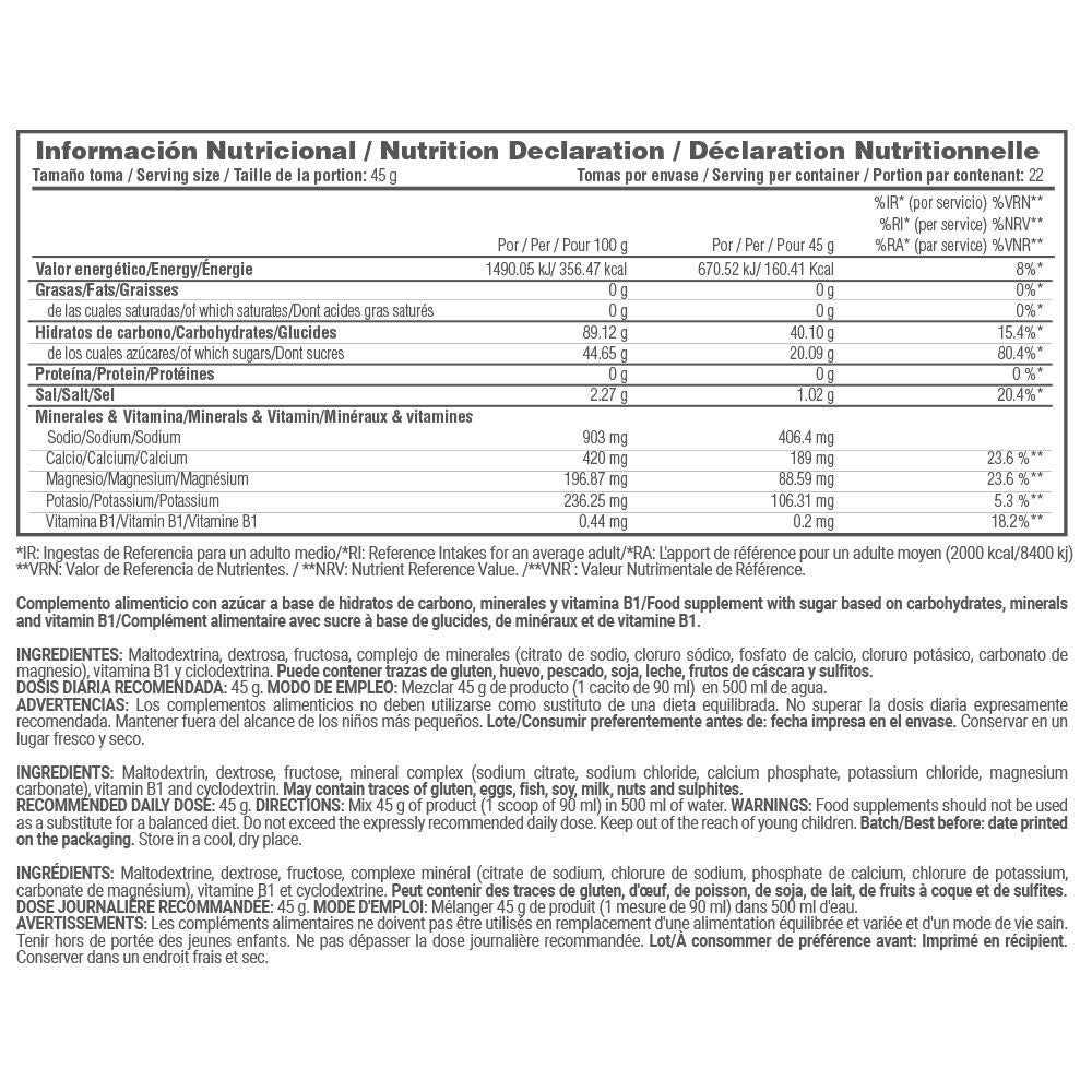 Carbo Complex Con Cluster Dextrin® - 1kg - Neutro - Recarga Los Depósitos De Glucóge - Masmusculo_4