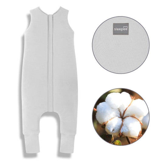 Sacos De Dormir Con Piernas T-s Jersey Algodón Grey_0