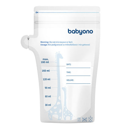 Bolsitas Para La Leche Materna O Alimentos 180ml 30 Unid.