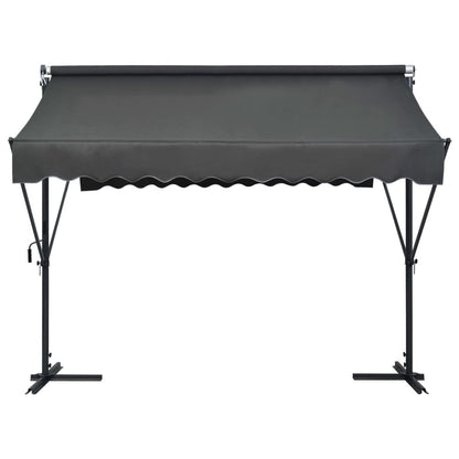 Vidaxl Toldo De Pie Independiente Gris Antracita 300x300 Cm_1