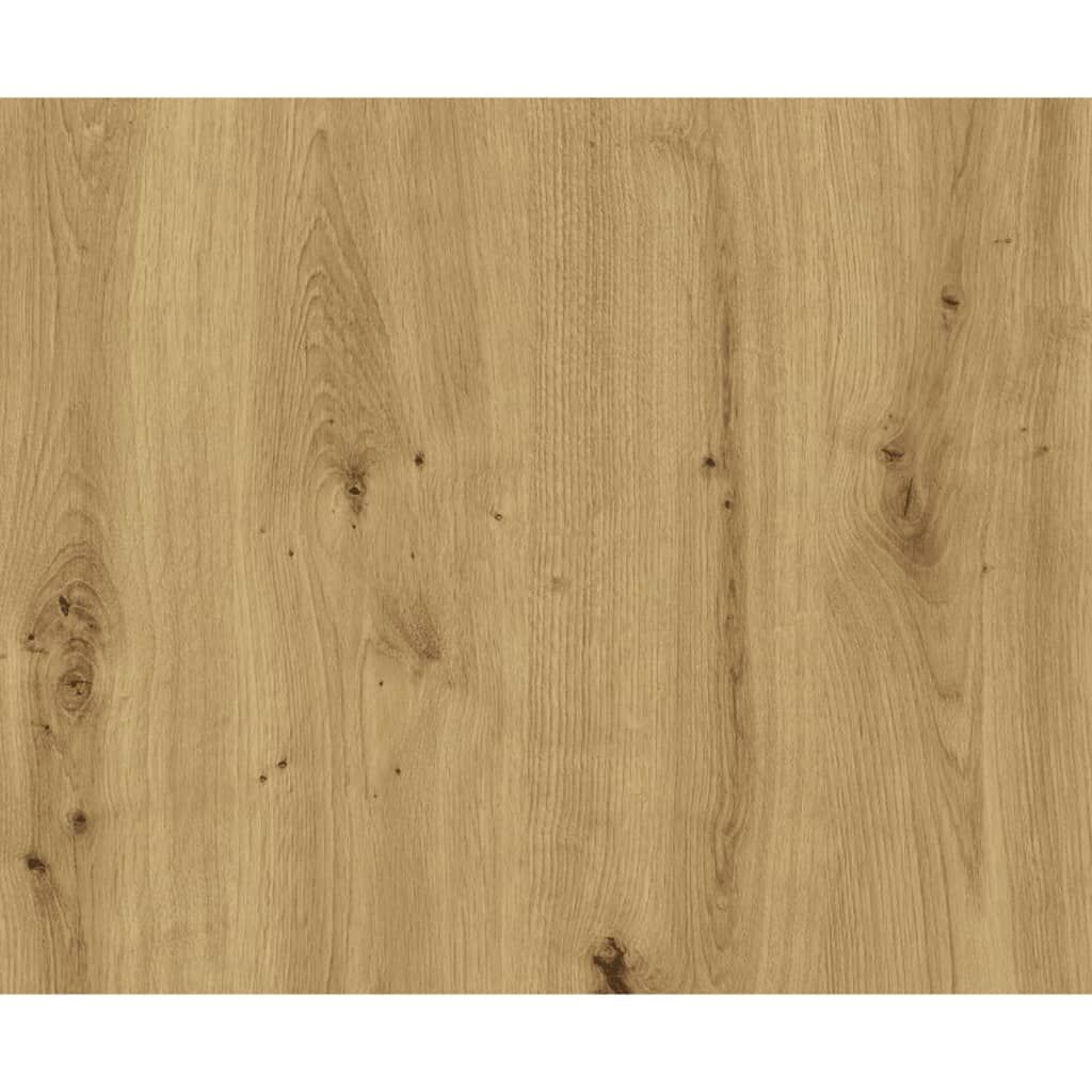Fmd Mueble Zapatero 5 Compartimentos Roble Artesanal 68,5x33x93,5 Cm_4