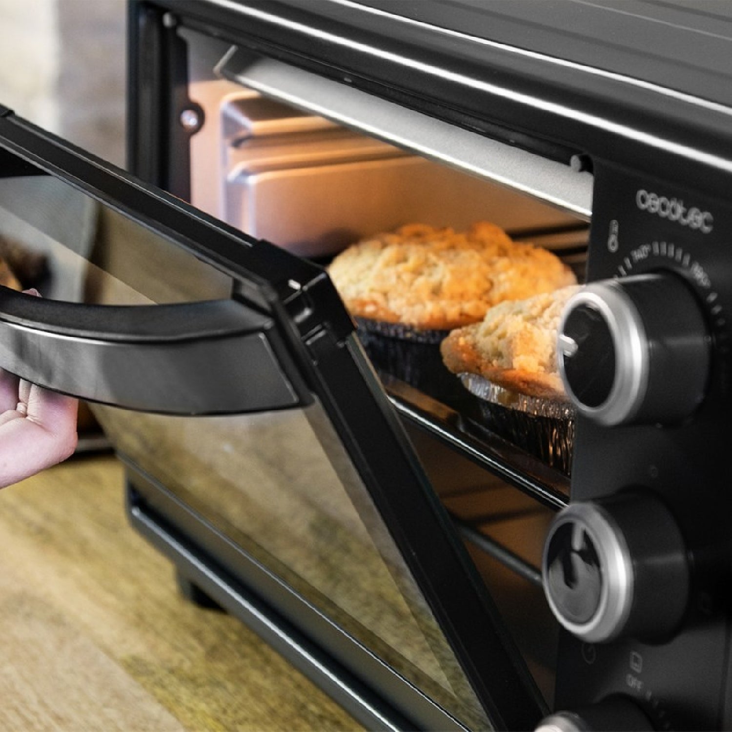 Cecotec Horno De Sobremesa Horno De Sobremesa Bake&toast 2300 Black_3