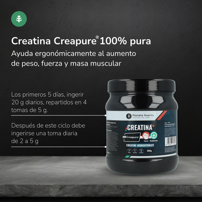 Creatina Creapure Planeta Huerto 300 g