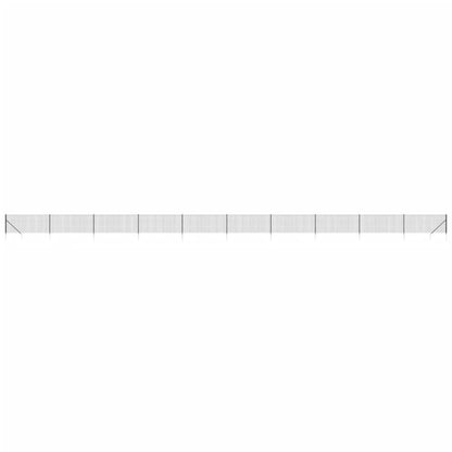 Cerca De Alambre Con Pinchos De Anclaje Gris Antracita 1,1x25 M / Vetonek_1