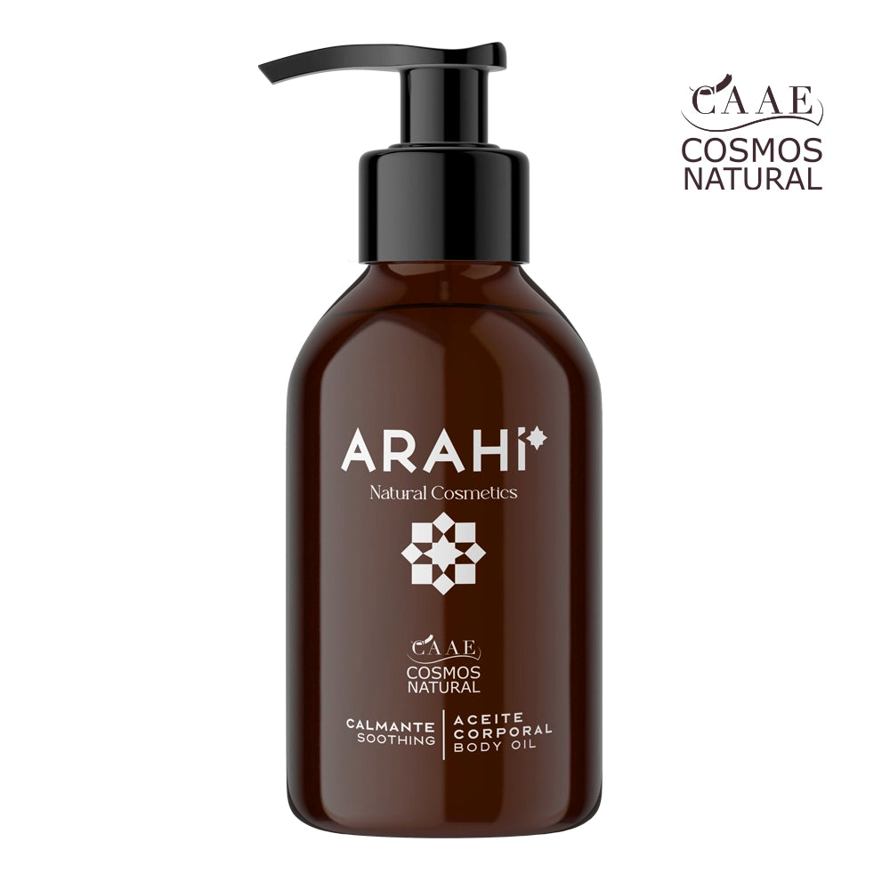 Aceite Corporal Calmante con Árnica COSMOS Natural 200 ml. Arahí Natural Cosmetics_0