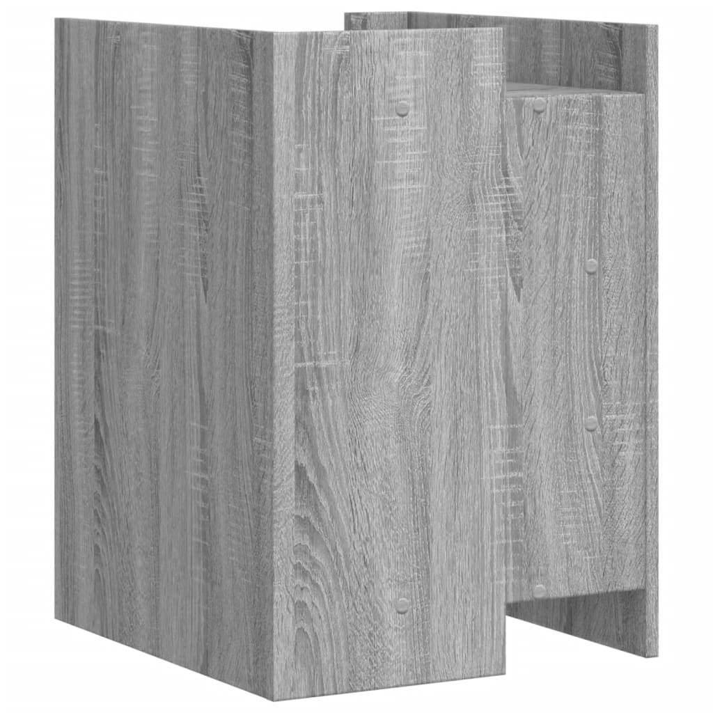 Mesita De Noche Madera De Ingeniería Gris Sonoma 45x50x65 Cm_4