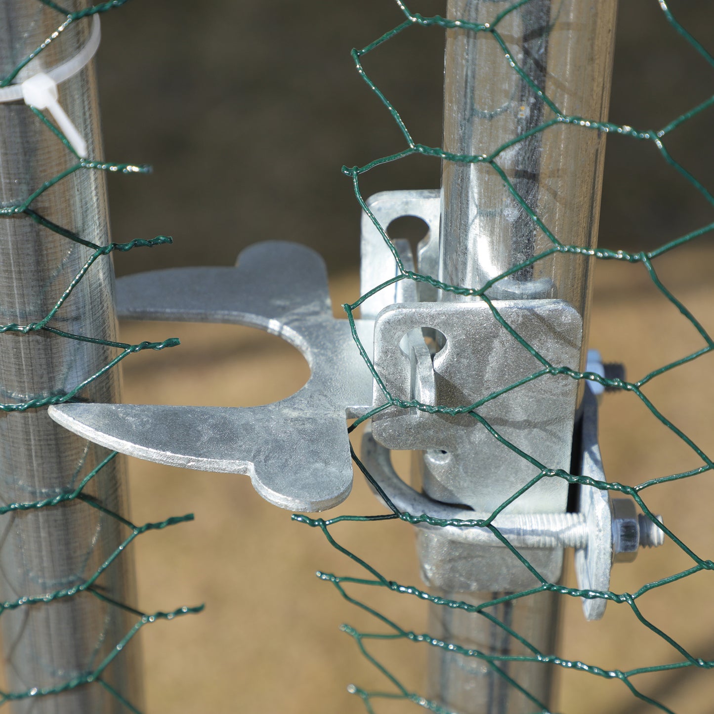 Pawhut Gallinero Exterior Grande De Metal Galvanizado 3,03x6x1,95 M Plata_4