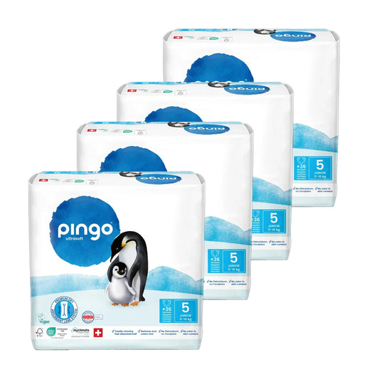 Pack Pañales T5 (11-16 kg) Pingo 144 Uds
