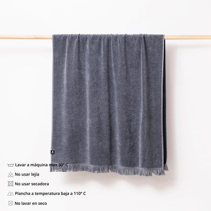 Toalla Hamman 80x165cm 100%algodón 380gsm Azul Scalpers Home_3