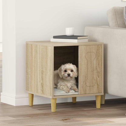 Casa Para Perros Sonoma 44 X 42 X 49 Cm Madera De Ingeniería_1