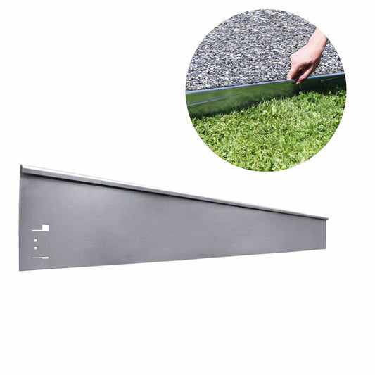 Pieza Final De Borde De Césped 13,5cm X 113cm | Borde De Césped | Borde De Cama | Bordes De Cama, Color: Sin Color_0