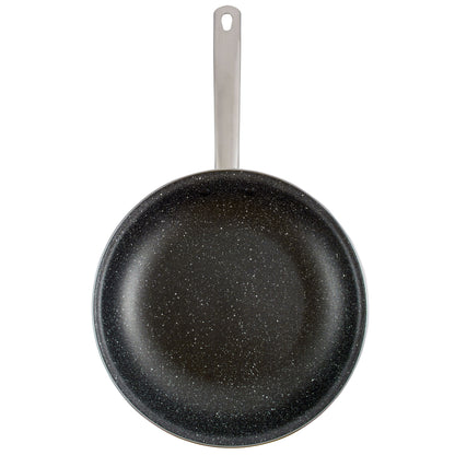 Sarten 28cm Con Revestimiento Interior De Mármol Y Exterior De Esmalte Oceania Con Mango De Acero Inoxidable_1