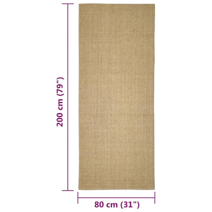Alfombra De Sisal Para Rascador 80x200 Cm_5